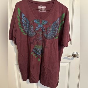 Vans Slim Fit V-neck Soft cotton T-shirt